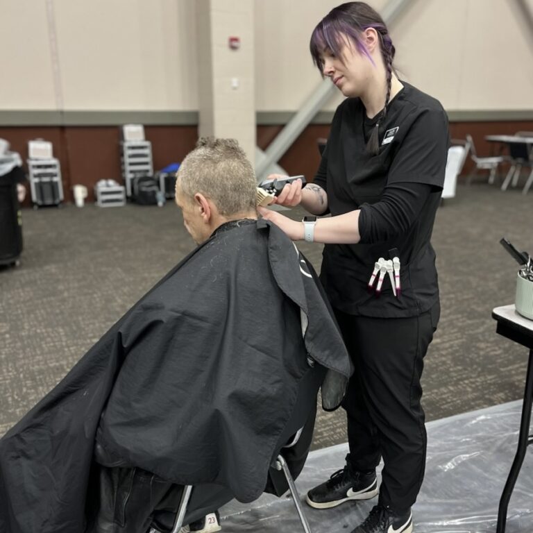 2026 homeless connect haircut